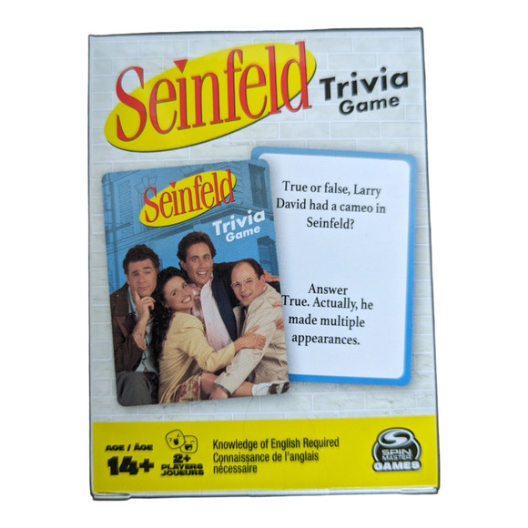 Spin Master Seinfeld Trivia Game - Picture 1 of 7